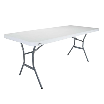 6′ White Tables